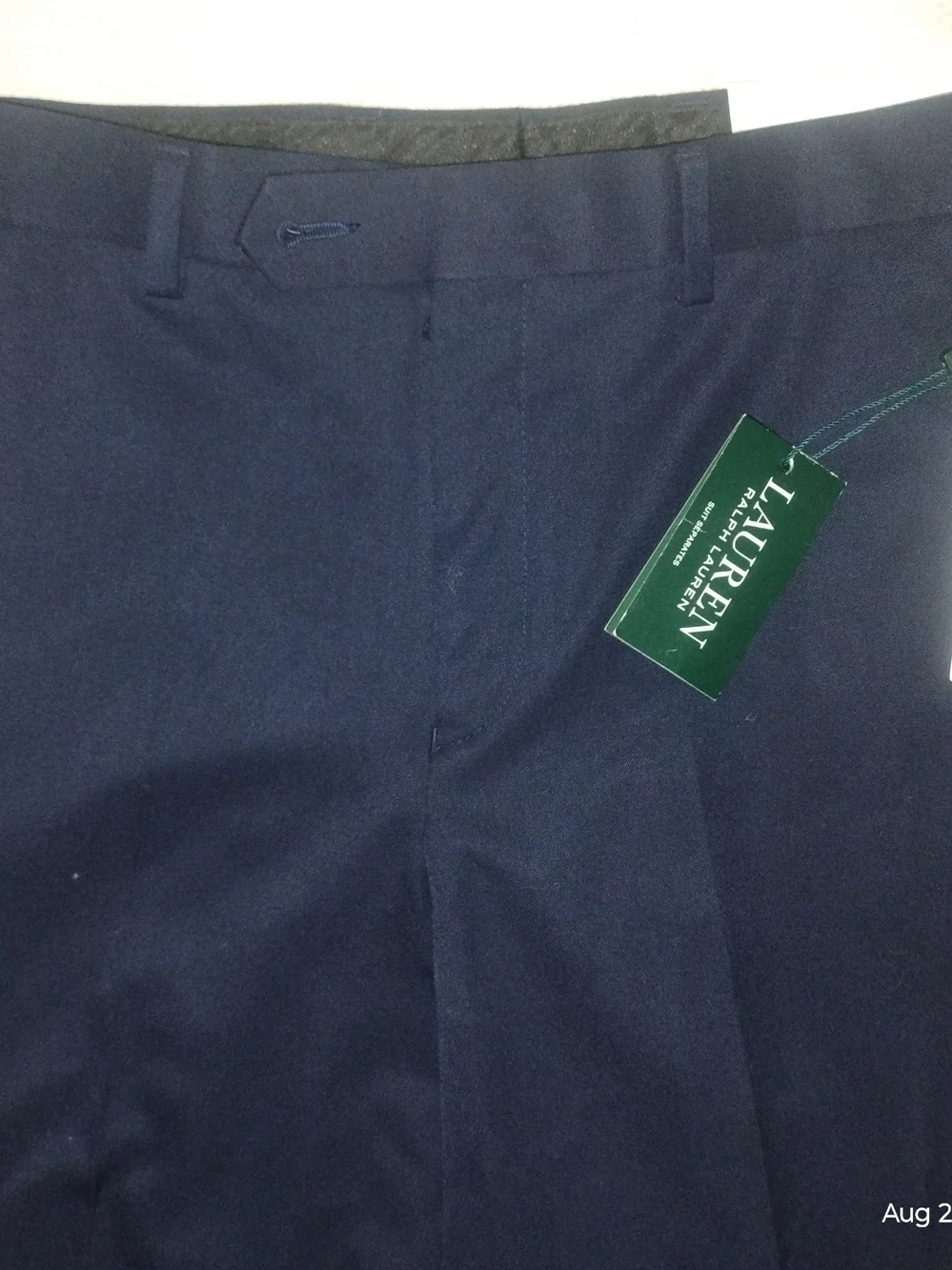 Lauren Ralph Lauren Boys Size 16R Navy Blue Dress Pants